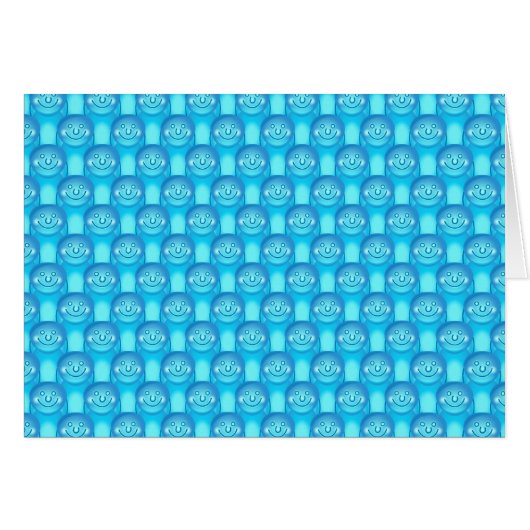Blue Jelly Babies Cards (Front Horizontal)