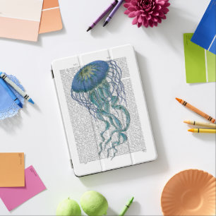 Blue Jellyfish iPad Pro Cover