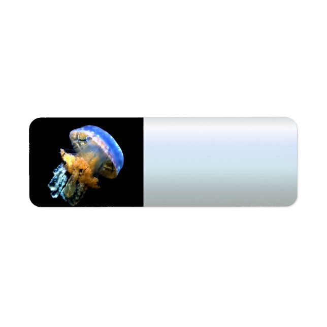 Blue Jellyfish Label (Front)