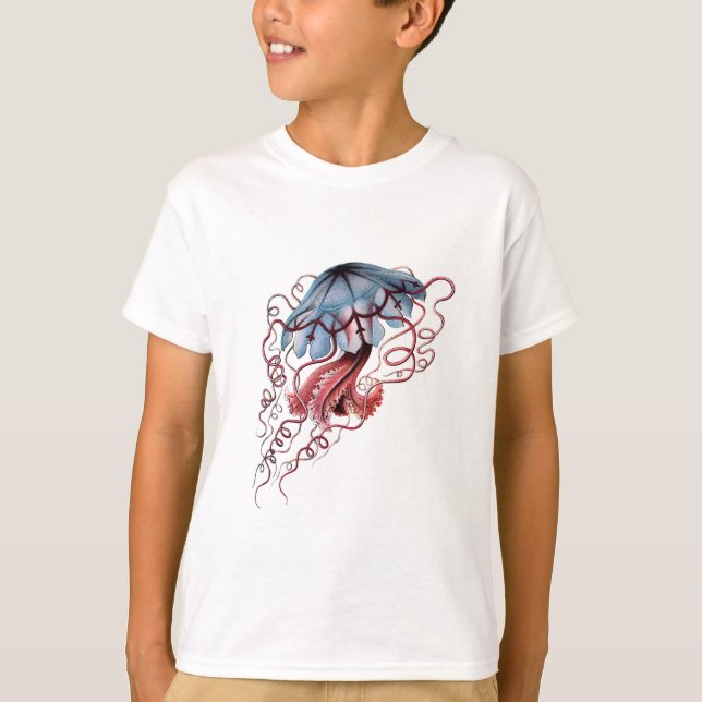 Blue jellyfish T-Shirt (Front)