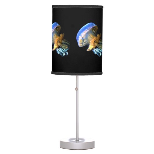 Blue Jellyfish Table Lamp (Front)