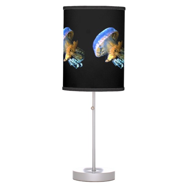 Blue Jellyfish Table Lamp (Front)