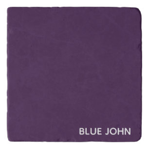 Blue John purple color name Trivet