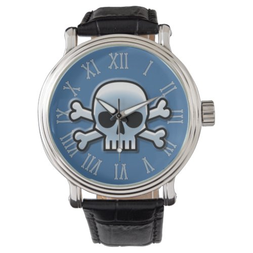 Blue Jolly Roger Watch