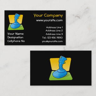 Blue Joystick Business Card