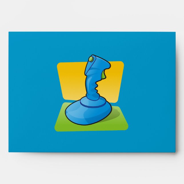 Blue Joystick Envelope (Front)