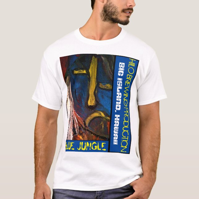 BLUE JUNGLE BREW T-Shirt (Front)