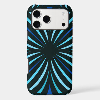 Blue Kaleidoscope iPhone 17 Pro Max Case