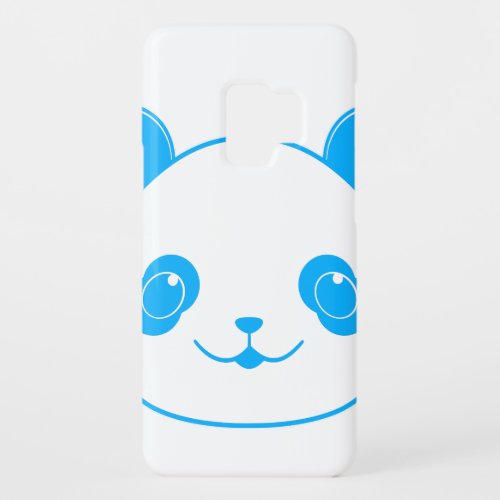 Blue Kawaii Panda Bear Case_Mate Samsung Galaxy S9 Case