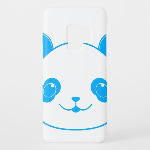 Blue Kawaii Panda Bear Case_Mate Samsung Galaxy S9 Case