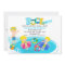 Blue Kids Pool Party Birthday Invitation