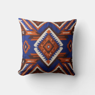 "Blue Kilim Throw Pillows: The Perfect Boho Accent Pillow