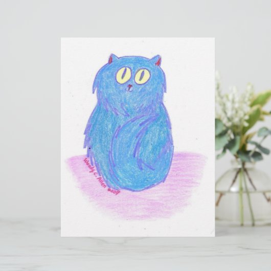 Blue Kitten (Standing Front)