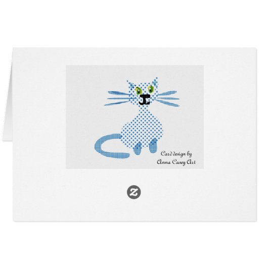 Blue kitten (Back Horizontal)