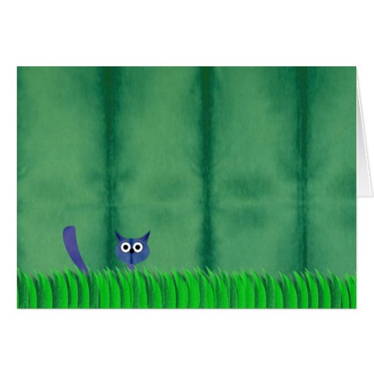 BLUE KITTY Card (Front Horizontal)