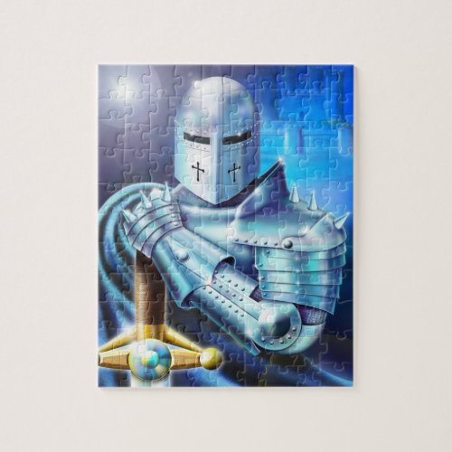Blue Knight 100 Puzzle