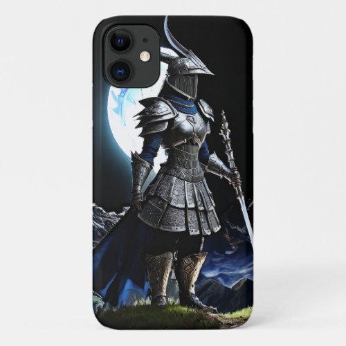 Blue Knight iPhone 11 Case