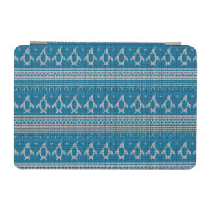 Blue Knitted Background iPad Mini Cover