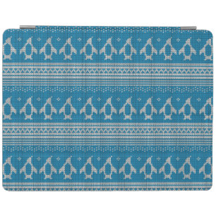 Blue Knitted Background iPad Smart Cover
