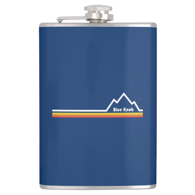 Blue Knob Pennsylvania Flask (Front)