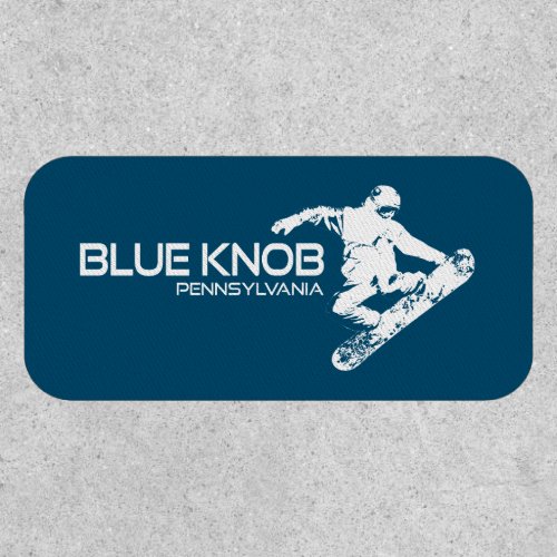 Blue Knob Pennsylvania Snowboarder Patch