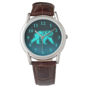 Blue Kodiak Bear Watch