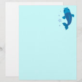 Blue Koi Fish (Front/Back)