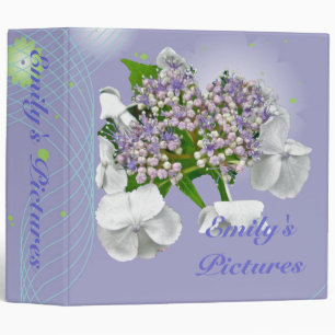 Blue Lace Hydrangea Binder