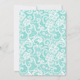 Blue Lace Invitation