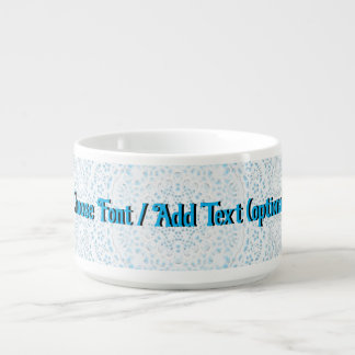 Blue Lace Look  Bowl