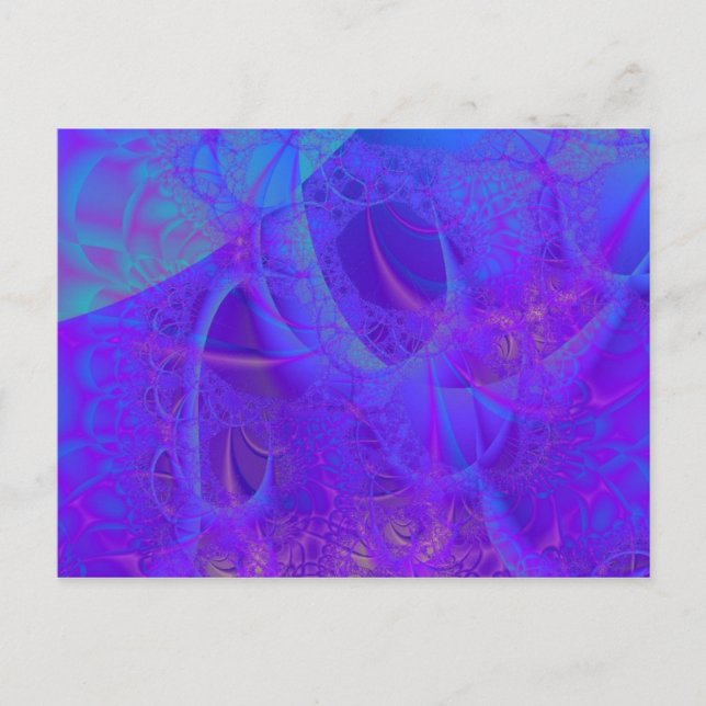 Blue Lace Postcard (Front)