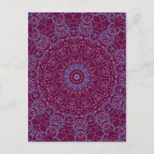 Blue Lace Postcard
