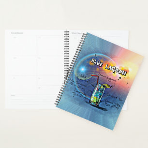 Blue Lagoon (#12 of 12 Drink Recipe Sets)          Planner