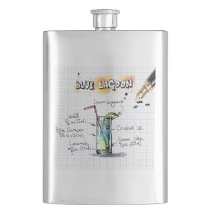 Blue Lagoon Flask