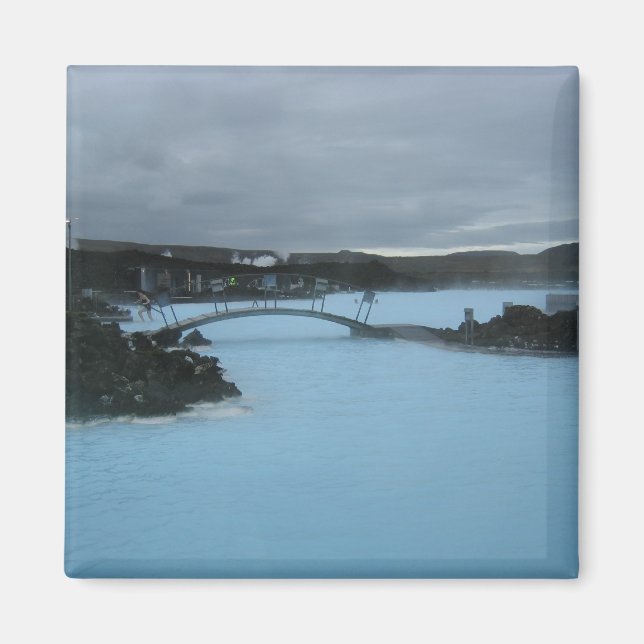 Blue Lagoon Iceland Magnet (Front)