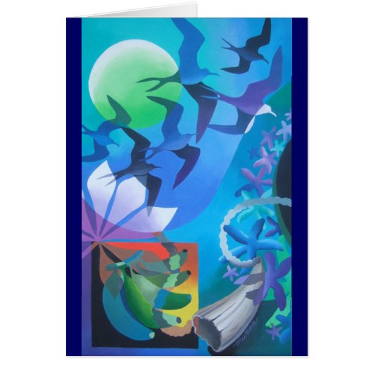 "BLUE LAGOON III" CARDS (Front)