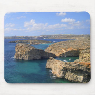Blue lagoon in Malta Mouse Pad