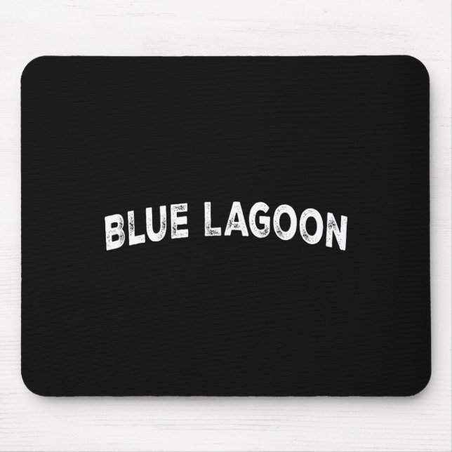 Blue Lagoon  Mouse Pad (Front)