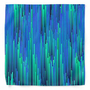 Blue Lagoon Print Adult Bandana