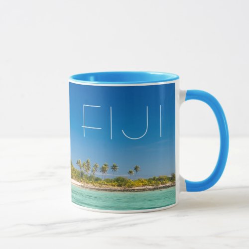 Blue Lagoon Seascape Fiji Mug