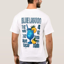 Blue Lagoon T-Shirt – Tropical Cocktail
