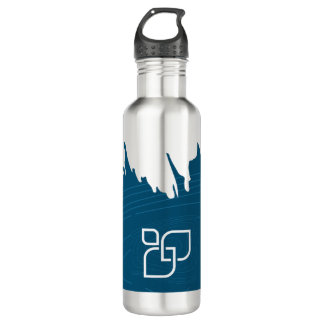 Blue Laina Enterprises  Stainless Steel Water Bottle