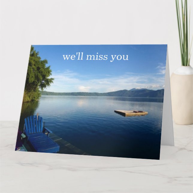 blue lake big card (Front)