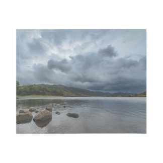 Blue Lake Canvas Gallery Wrap