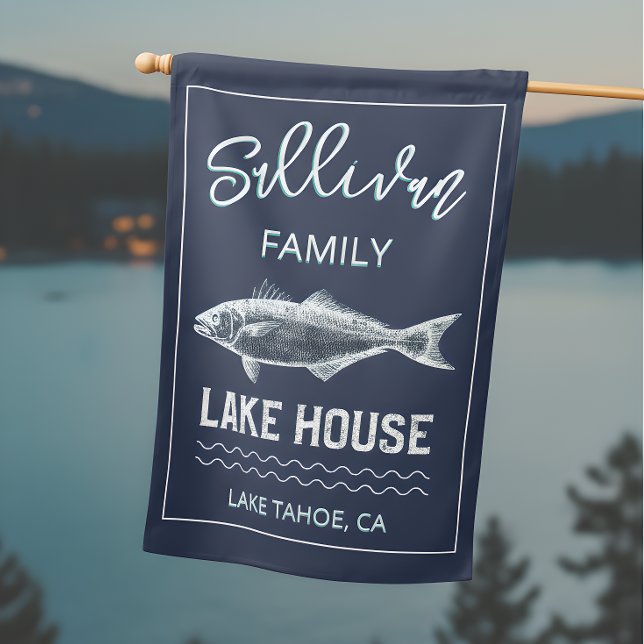 Blue Lake House Name Flag (Creator Uploaded)