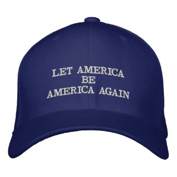 Blue Lambaa (let America Be America Again) Hat by SY_Judaica at Zazzle