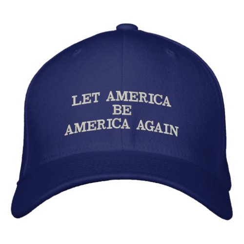 Blue LAMBAA Let America Be America Again Hat