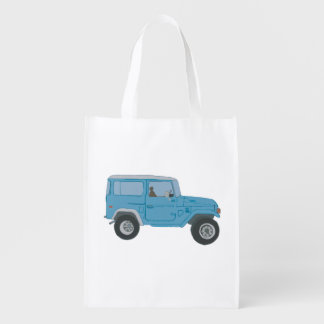 Blue Land Cruiser Tote