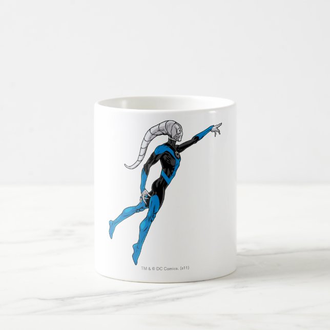 Blue Lantern 10 Coffee Mug (Center)