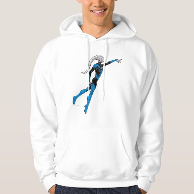 Blue Lantern 10 Hoodie (Front)